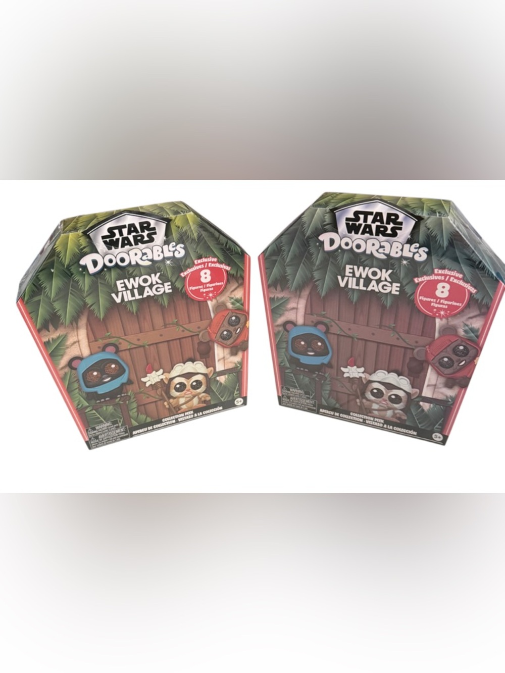 Disney Doorables Star Wars Ewok Village Collection Peek 8 Exclusive Figures Lot2
